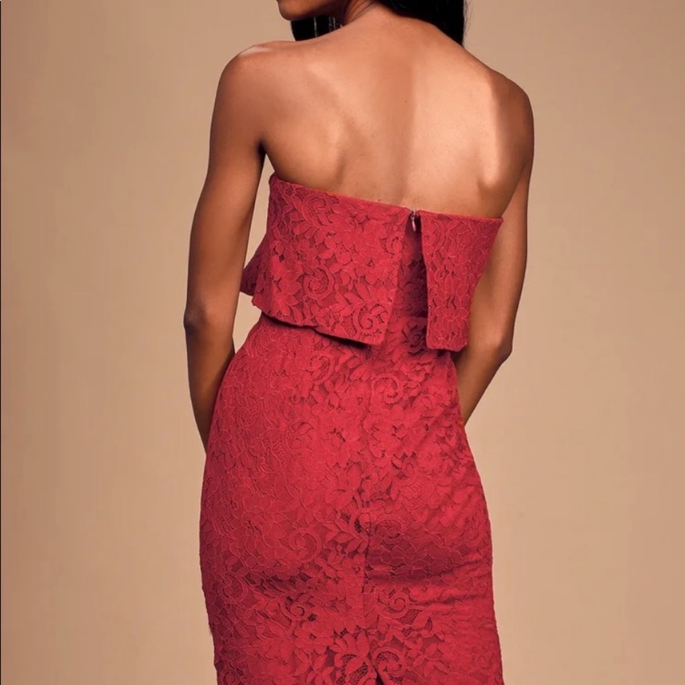 Lulu’s strapless dress - Picture 3 of 6